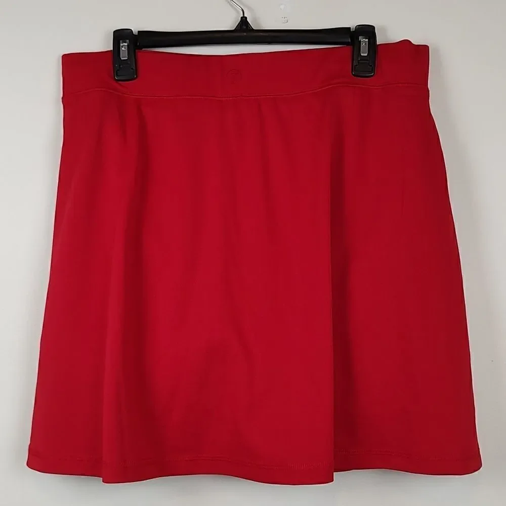 T by Talbot's Red Flouncy Skort Size 1XP Tennis Prep